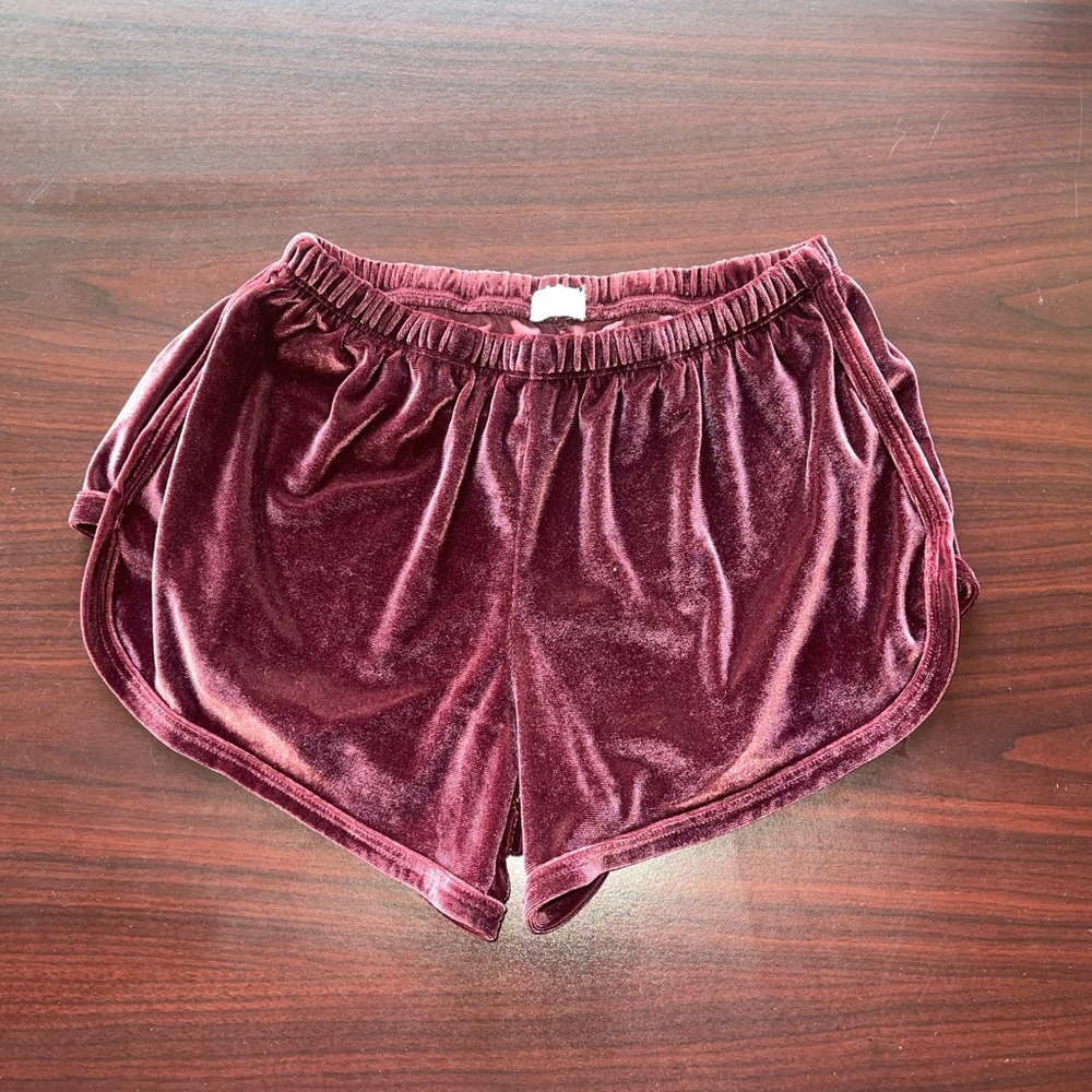 Brandy Melville Velvet Short